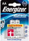 Energizer L91 - AA batterij - Lithium technologie - 1,5V (2 stuks)