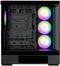 Zalman P40 DS - ATX Semi-toren doos - LCD display - Zwart