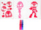 Blaaspennen Set Spidey Inclusief 3 blaaspennen en 3 sjablonen - Spraypen - Blopens - Blaasstiften