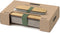 Black& Blum Appetit Lunchbox - Rvs/hout - 900 ml - 22x14.7x5 cm - Olijfgroen
