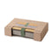 Black& Blum Appetit Lunchbox - Rvs/hout - 900 ml - 22x14.7x5 cm - Olijfgroen