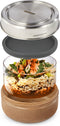 Black+Blum Glazen Lunchbox - Kom - 750ml - Bruin