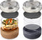 Black+Blum Glazen Lunchbox - Kom - 750ml - Grijs