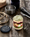 Black+Blum Glazen Lunchbox - Pot - 450ml - Bruin