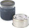 Black+Blum Glazen Lunchbox - Pot - 450ml - Grijs