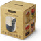 Black+Blum Glazen Lunchbox - Pot - 450ml - Grijs