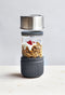 Black+Blum Glazen Lunchbox - Pot - 450ml - Grijs