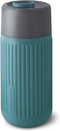 Black+Blum Glazen Reisbeker - 340ml - Blauw