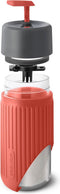 Black+Blum Glazen Reisbeker - 340ml - Rood