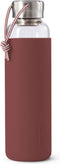 Black+Blum Glazen Waterfles - 600ml - Donker Bruin