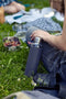 Black+Blum Glazen Waterfles - 600ml - Grijs