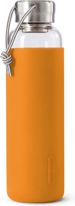 Black+Blum Glazen Waterfles - 600ml - Oranje
