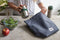 Black + Blum Lunchtas van gerecycled PET - Grijs