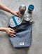 Black + Blum Lunchtas van gerecycled PET - Grijs