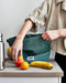 Black + Blum Lunchtas van gerecycled PET - Olive