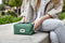 Black + Blum Lunchtas van gerecycled PET - Olive
