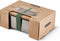 BLACK + BLUM ON THE GO STAINLESS STEEL SANDWICH BOX - WOOD LID 1.25L OLIVE