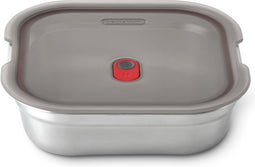Black+Blum RVS Lunchbox - Geschikt voor Magnetron - Vierkant - 1.1 Ltr