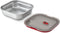 Black+Blum RVS Lunchbox - Geschikt voor Magnetron - Vierkant - 1.1 Ltr