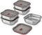 Black+Blum RVS Lunchbox - Geschikt voor Magnetron - Vierkant - 1.1 Ltr