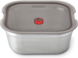 Black+Blum RVS Lunchbox - Geschikt voor Magnetron - Vierkant - 1.4 Ltr