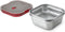 Black+Blum RVS Lunchbox - Geschikt voor Magnetron - Vierkant - 1.4 Ltr