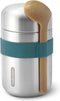 Black+Blum RVS Thermos Voedselcontainer - 400ml - Blauw