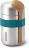 Black+Blum RVS Thermos Voedselcontainer - 400ml - Blauw