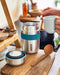 Black+Blum RVS Thermos Voedselcontainer - 400ml - Groen