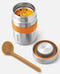 Black+Blum RVS Thermos Voedselcontainer - 400ml - Groen