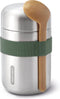Black+Blum RVS Thermos Voedselcontainer - 400ml - Groen