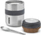 Black+Blum RVS Thermos Voedselcontainer - 550ml - Grijs