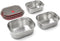 Black+Blum RVS Vershoudbakjes Set - Mix (S/M/L)