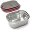 Black+Blum RVS Vershoudbakjes Set - Mix (S/M/L)