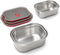 Black+Blum RVS Vershoudbakjes Set - Mix (S/M/L)