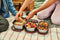 Black+Blum RVS Vershoudbakjes Set - Mix (S/M/L)