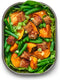 Black+Blum Steel Food Box Large grijs rood