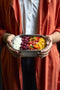 Black+Blum Steel Food Box Large grijs rood