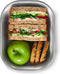 Black+Blum Steel Food Box Large grijs rood
