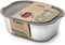 Black+Blum Steel Food Box Large grijs rood
