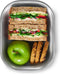 Black+Blum Steel Food Box Medium grijs rood
