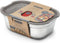 Black+Blum Steel Food Box Small grijs rood