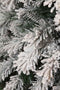 Black Box Franse kunstkerstboom chandler - 215x125 besneeuwd groen