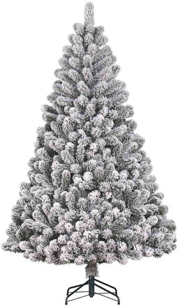 Black Box Kunstkerstboom Charlton - 115x115x185cm - PVC - Besneeuwd,Groen
