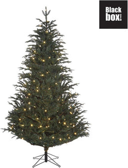 Black box kunstkerstboom led frasier fir - 185x124 blauw groen 288 led