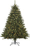 Black box kunstkerstboom led toronto fir maat in cm: 215 x 145 groen 280 lampjes met warmwit led - GROEN