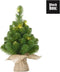 Black Box norton kunstkerstboom - 60 cm - met jute - groen - 20 led lampjes warmwit