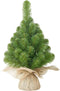 Black Box norton kunstkerstboom met jute groen maat in cm: 60 x 23