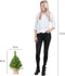 Black Box norton kunstkerstboom met jute groen maat in cm: 60 x 23