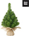Black Box norton kunstkerstboom met jute groen maat in cm: 60 x 23